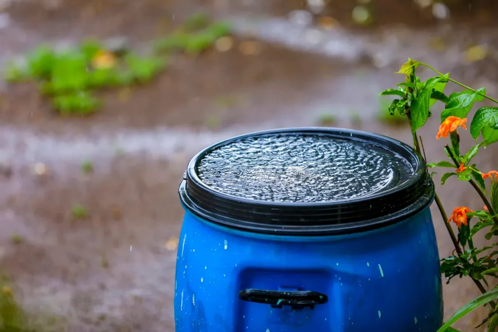 bidon récupérateur d'eau